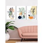 Vetro Design Vazodaki Çiçekler Kanvas Tablo 40x60 Cm