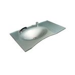 Vetrola 80 x 56 cm Sancak Modeli Cam Lavabo
