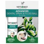Vet's Best 120 ml Diş Temizleyici Halat Top 2'li Köpek Ağız ve Diş Bakım Spreyi Set