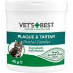 Vet's Best 45 gr Kediler İçin Deniz ve Spirulina Yosunu Özlü Plak ve Tartar Önleyici Ağız Bakım Tozu