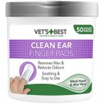 Vet's Best 50 Adet Parabensiz Parmak Kedi Göz ve Kulak Temizleme Pedi