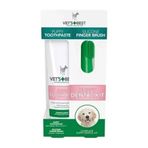 Vet's Best 5,5 cm 100 gr Yavru Köpekler için Ağız ve Diş Bakım Seti