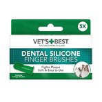Vet's Best Silikon Başlık Parmak 5'li Paket Diş Fırçası
