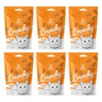 Vet's Plus Crunchy İçi Dolgulu Tavuklu Catnipli 6x60 gr Kedi Ödül Bisküvisi