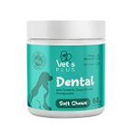 Vet's Plus Dental Kedi ve Köpekler için Diş Bakımı 60'lı Çiğnenebilir Tablet