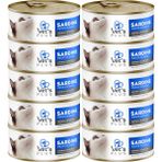 Vet's Plus Optimal Nutrition Sardalya Balıklı Tahılsız Kedi Konservesi 85GR (10 Adet)