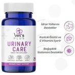 Vet's Plus Urinary Care Kedi ve Köpek İçin İdrar Yolları Destekleyici 75'li Tablet