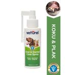 Veturel Ağız Ve Diş Bakım Spreyi 100ml Kedi Ağız Bakımı Köpek Ağız Kokusu Diş Eti Yarası Enfeksiyonu