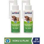 Veturel Ağız Ve Diş Bakım Spreyi 2X100Ml Kedi Köpek Plak Tartar