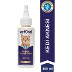 Veturel Kedi Yüz Bakım Solüsyonu 100 ml Kedi Aknesi ve Gözy Lekesi Temizleme Özellikli