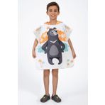 VEVİEN HOME Cool Bear Çocuk Panço Plaj Havlusu SARI 2-4 Yaş