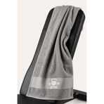 VEVİEN HOME GYM 50x100 Cm %100 Pamuklu Spor Havlusu Fitness Gym Golf Boks Tenis Havlusu AÇIK GRİ