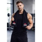 VEVİEN HOME No Pain No Gain 30x100 Cm %100 Pamuk(400 GSM) Spor Havlusu Fitness Gym Golf Boks Tenis Havlusu