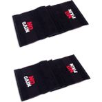 Vevien Home No Pain No Gain 30X100 cm %100 Pamuklu 2'li Spor Havlusu Fitness Gym Golf Boks Tenis Havlusu - 30 x 100 cm - Siyah