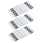 VEVİEN HOME Sergeant 30x100 Cm %100 Pamuk(450 GSM) Beyaz 3'lü Spor Havlusu Fitness Gym Golf Boks Havlusu