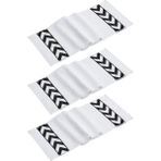 Vevien Home Sergeant 30X100 cm PAMUK(450 Gsm) Beyaz 3'lü Spor Havlusu Fitness Gym Golf Boks Havlusu - 30 x 100 cm