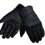 Vexo Denim Siyah Motosiklet Eldiveni