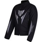 VEXO ELEMENT Kadın Siyah-Gri Mont Aşınmaya Dayanıklı Polyester Malzeme ile 4 Mevsim Kullanım - 36 V
