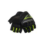 Vexo Santa 2 Yarım Parmak Motosiklet Eldiveni Neon Sarı