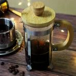 Vexor Ahşap Detaylı 350 Ml Cam French Press