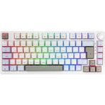 Vexor Rgb Mekanik Gaming Oyuncu Klavyesi 82 Tuş | 3 Mod (Bluetooth + 2.4g + Kablolu) | Huano Brown