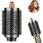 Vexora Global Dyson Airwrap HS01 Ve HS05 ile Uyumlu Büyük Boy Yuvarlak Hacim Veren Kurutma ve Bukle Fırçası - Golden