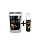 Vexx 100 gr Saç Tozu + 100 ml Sabitleyici Sprey Set - Siyah