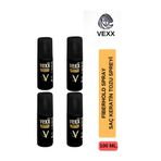 vexx maestro Vexx Sabitleyici Sprey (4 Adet) Saç Tozu Topik Hair Fiber Saç Fiber 100 Ml. Sprey