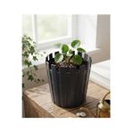 Veyla Style Çit Desenli Drenaj Izgaralı 1 Lt Hacimli Saksı 13 Cm