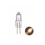 VEZALUX Vezalux 12v 20w Şeffaf 12V 20W Şeffaf Sarı Işık G4 Duylu Avize, Spot Ve Aspiratör İçin Kapsül Ampul Sarı Işık Ampul