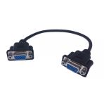 Vga Dişi Dişi Video Görüntü Kablosu 15 Pin Vga Kablo 30 Cm
