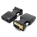 Vga hdmi çevirici güç destekli vga hdmi dönüştürücü