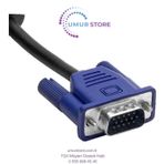 Vga Kablo 15 Pin Erkek/Erkek 15 Metre *Hytech Ht-Vga15