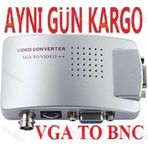 Vga To Bnc 5148A Converter Dönüştürücü Çevirici Svideo Görüntü Ka