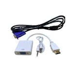 VGA TO HDMI ÇEVİRİCİ 1.5 METRE VGA KABLO
