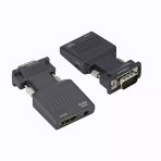 VGA to HDMI çevirici 3.5mm ses kablosu ile TV monitörü projektör için uygun
