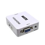 VGA To HDMI Mini Model Dönüştürücü BİLGİSAYAR DAN TELEVİZYON HDMI