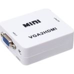 Vga To Hdmi Ses Çikişli Mini Model Dönüştürücü