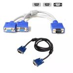 Vga Y Kablo Çoklayıcı Switch Kablosu + Vga Kablo