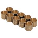 VGEBY 10 adet Havuz Istakozu, Bilardo Istakası Pirinç Uçlu Yüksükler Bilardo Onarım Aleti Bilardo Aksesuarları (10 mm [dişsiz]:)