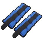 VGEBY 2 adet kum torbası, bacak, bileği, kum torbası, ağırlık kayışları, fitness stüdyosu, yoga, koşu antrenman aletleri (1 kg)