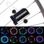 VGEBY Bisiklet LED Jant Lambası Bisiklet Çift Taraflı 14 LED RGB Jant Lambası Tel Lamba Dağ Bisikleti için Aksesuar