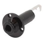 VGEBY Gitar Kuyruk Pimi Çıkış Jakı, 6.35mm Alaşım Giriş Çıkış Jakları Elektro Gitar Endpin Çıkış Jakı EQ Ekolayzer Çıkış Soketi Bağlantı Noktası (BLACK)