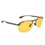 VGEBY Güneş Gözlükleri, TAC + Al-Mg Alaşım Erkek Polarize Güneş Gözlüğü Gözlükler Gece Sürüş Güneş Gözlüğü 4302 Binicilik Koruması