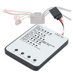 VGEBY RC-Auto-Program Kartı A1-Version LED-Program Kartı 61 x 48 x 6 mm RC-Araç Aksesuarı (Siyah ve Beyaz)
