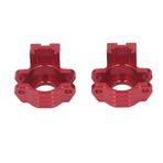 VGEBY RC Car C Hub Carrier Hassas Boyut Alüminyum Alaşım RC Car C Hub Bloğu 1/7 Unlimited Desert Racer UDR için Yedek (Kırmızı)