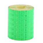 VGEBY Yansıtıcı Bant Çıkartması 5 cm x 3 m Güvenlik Yapışkan Yansıtıcı Bant Rulo Çıkartma Römork Arabalar Bisikletleri için (yeşil)