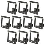 VGOL 10 adet resim çerçevesi, kanca, diş, askı, kasnak çerçeve, resim kancası, duvar askısı, metal testere dişi, sedye asma, fotoğraf panoları, resimler, tuval, albüm, sanat