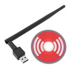 VGOL USB WiFi Alıcı Verici USB WiFi Adaptörü ile 5dBi Yüksek Kazançlı Anten Windows Vista XP 2000 ile Uyumlu Kali Linux ile Uyumlu