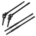 Vgoohobby RC Ön ve Arka Çelik Tahrik Mili CVD Aks Eksenel SCX10 II 90046 90047 1/10 RC Araba ile Uyumlu